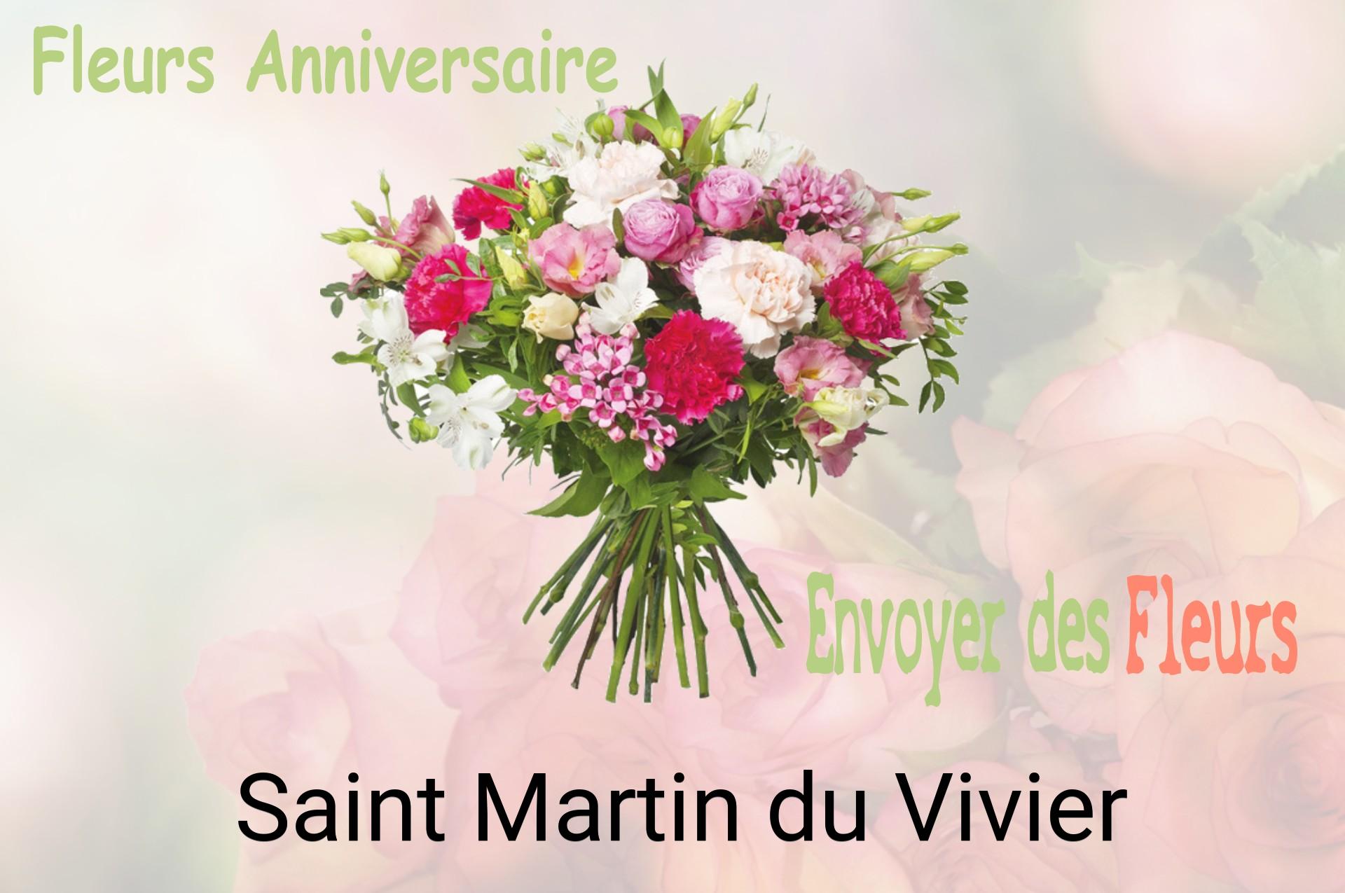 Bouquet de fleurs d’anniversaire livré à Saint-Martin-du-Vivier