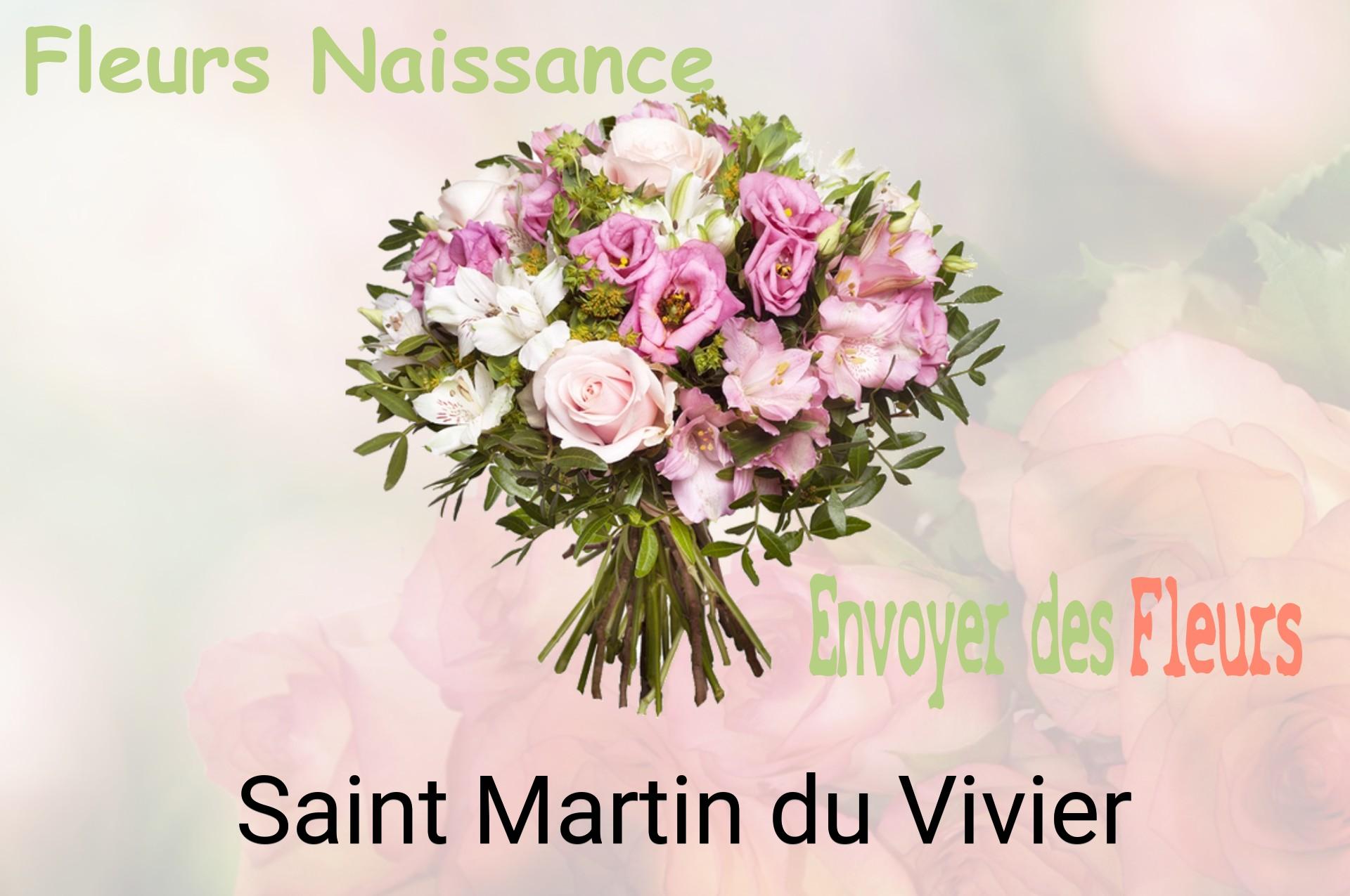 Bouquet de fleurs de naissance livré à Saint-Martin-du-Vivier