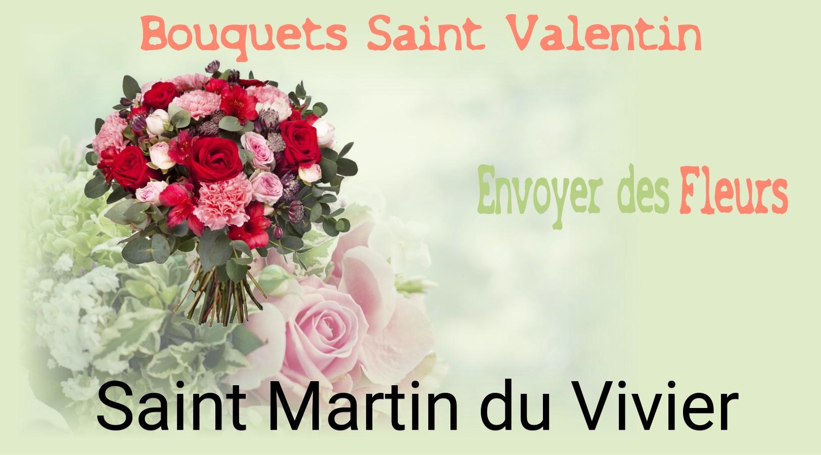 Roses de Saint-Valentin livrées à Saint-Martin-du-Vivier